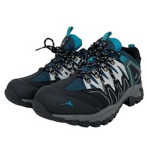 Pacific Mountain Sneakers Womens 7.5 Blue Black Cheyenne Low Shoes Lace Up